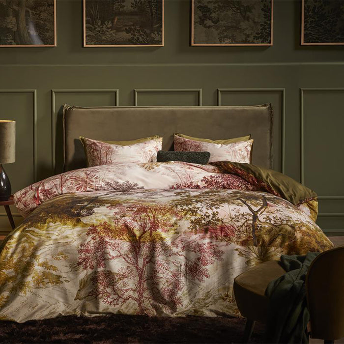 Beddinghouse Odile Dekbedovertrek 200 x 200/220 cm - Groen