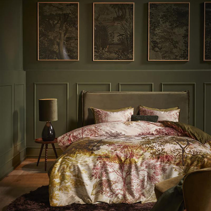 Beddinghouse Odile Dekbedovertrek 200 x 200/220 cm - Groen