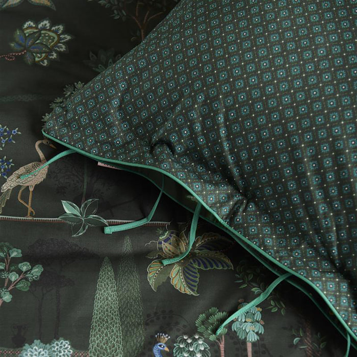 Pip Studio Alberi Dekbedovertrek 140 x 200/220 cm - Donker Groen