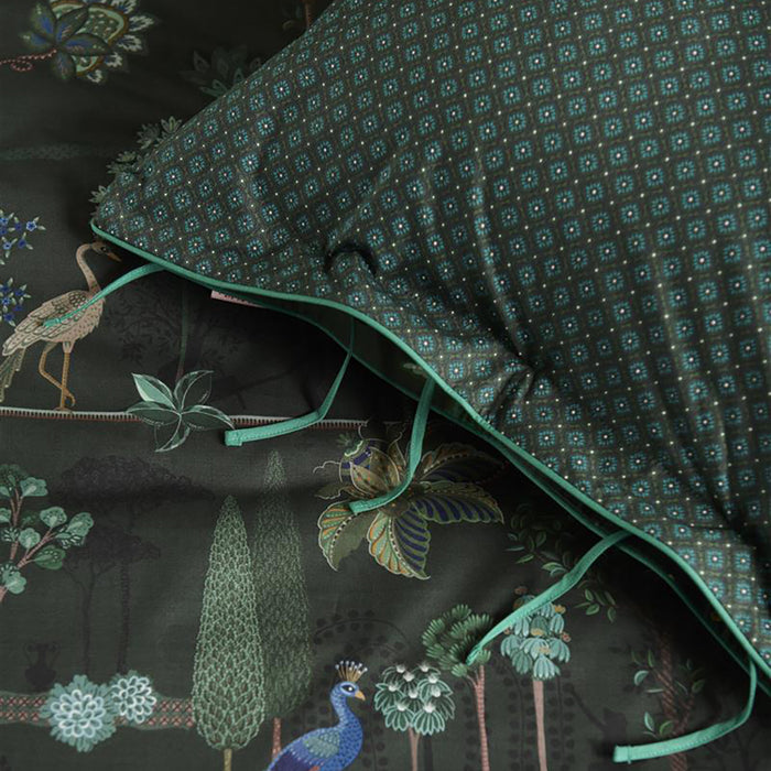 Pip Studio Alberi Dekbedovertrek 200 x 200/220 cm - Donker Groen