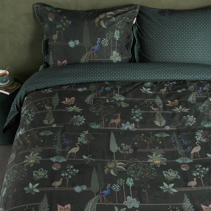 Pip Studio Alberi Dekbedovertrek 200 x 200/220 cm - Donker Groen