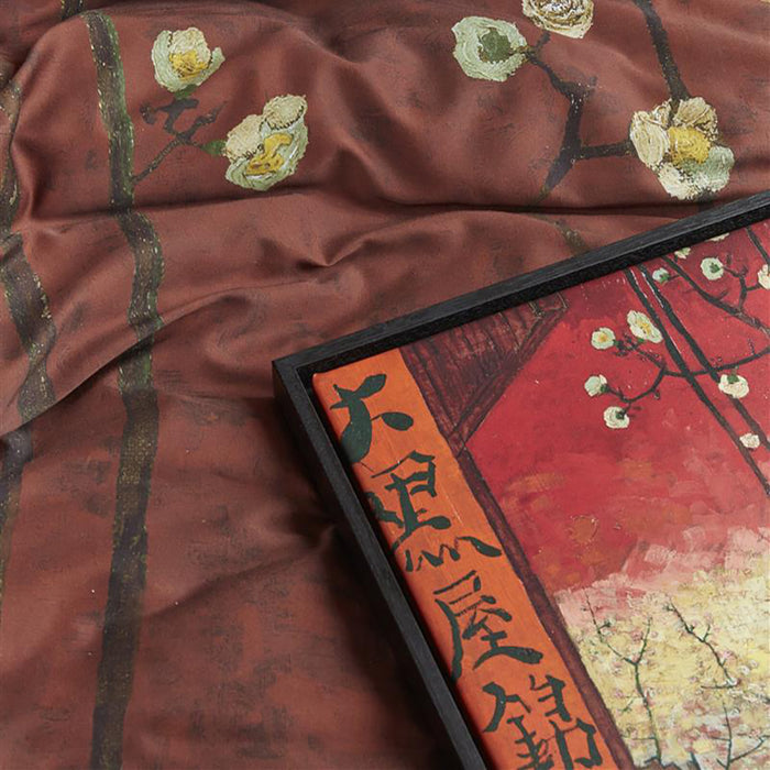 Beddinghouse x Van Gogh Plum Blossoms Dekbedovertrek 140 x 200|220 cm - Rood
