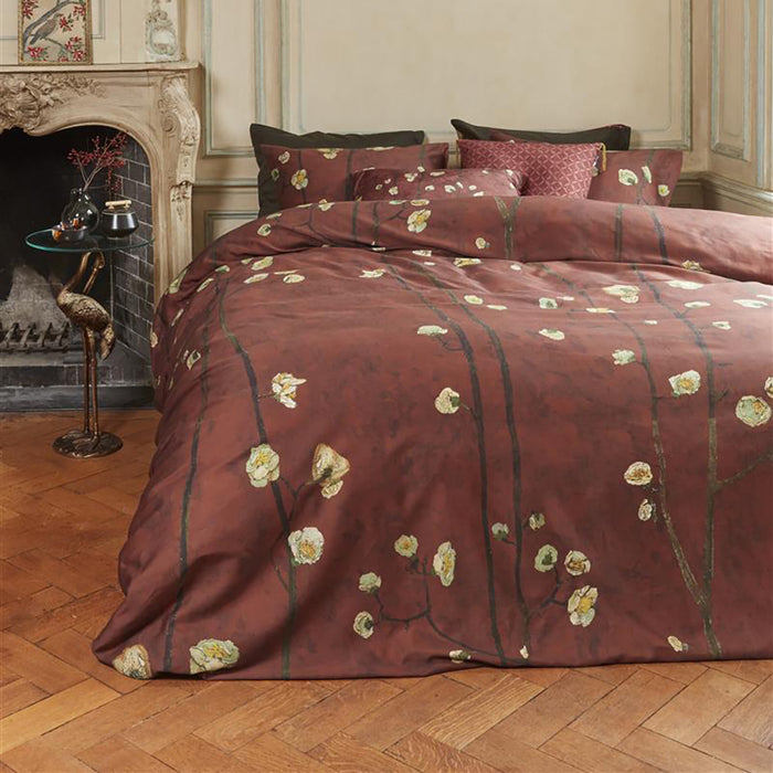 Beddinghouse x Van Gogh Plum Blossoms Dekbedovertrek 140 x 200|220 cm - Rood