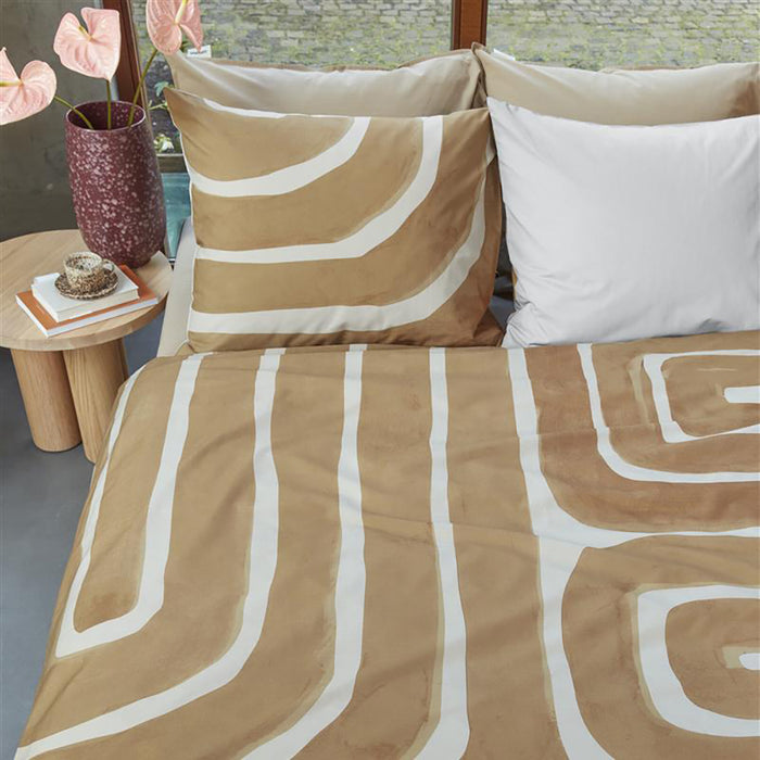 vtwonen Tribe Dekbedovertrek 140 x 200/220 cm - Terra