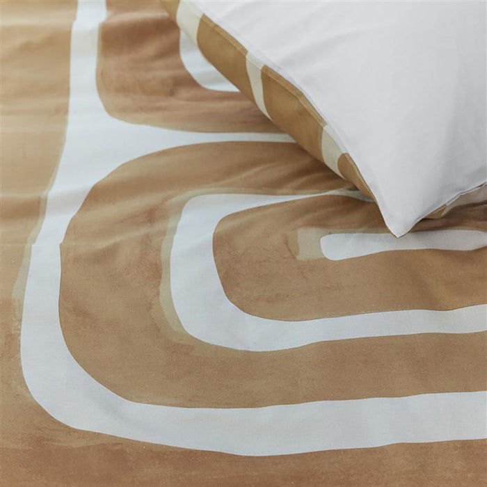 vtwonen Tribe Dekbedovertrek 240 x 200/220 cm - Terra
