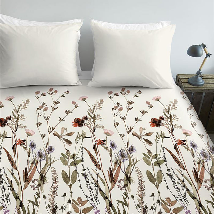 Ambiante Dry Flowers Dekbedovertrek 240 x 200/220 cm - Multi