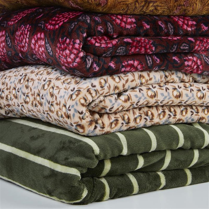 Kaat Amsterdam Juda Plaid 130 x 170 cm - Groen