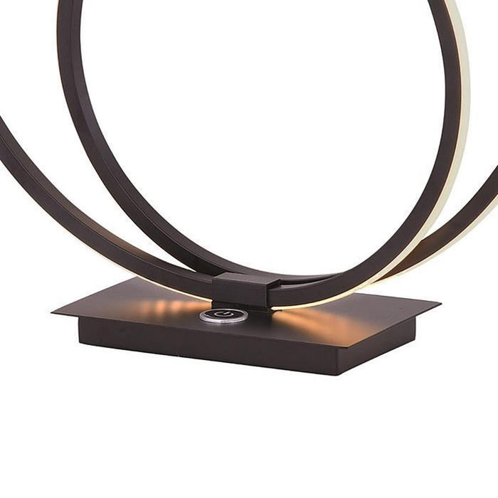 Freelight Tafellamp Ophelia Led Mat zwart 38cm