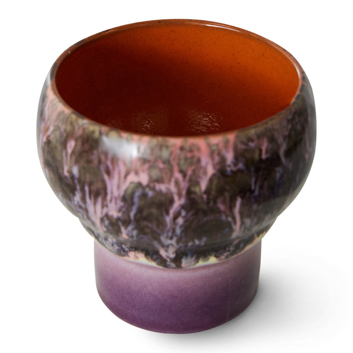 HKliving 70's Ceramics Lungo Mok 0,24 L - Set van 2 - Merge