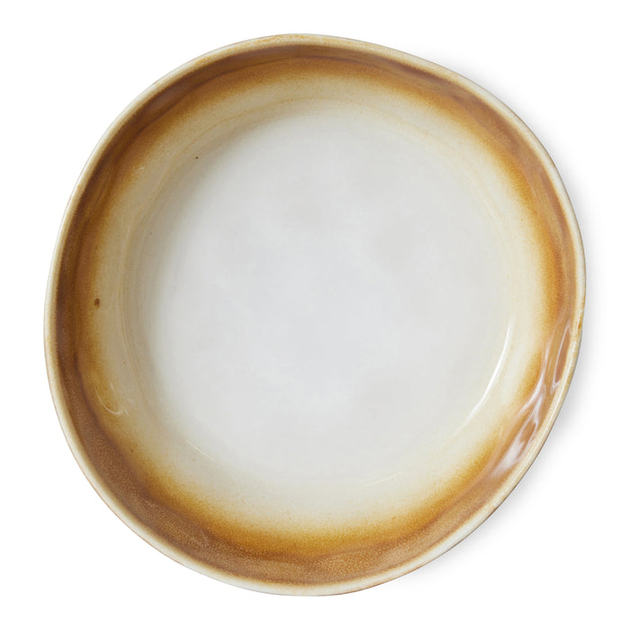 HKliving 70's Diep Bord Ø 19,5 cm - Set van 2 - Oasis