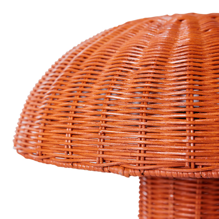 HKliving Rattan Tafellamp - Coral
