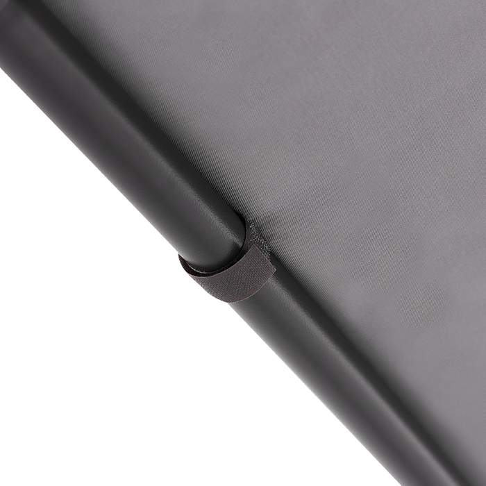 Beliani - VOMERO - Tuinpaviljoen - Grijs - Staal