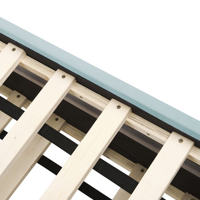 Beliani - CHAVONNE - Slaapbank - Mintgroen - 90 x 200 cm - Fluweel