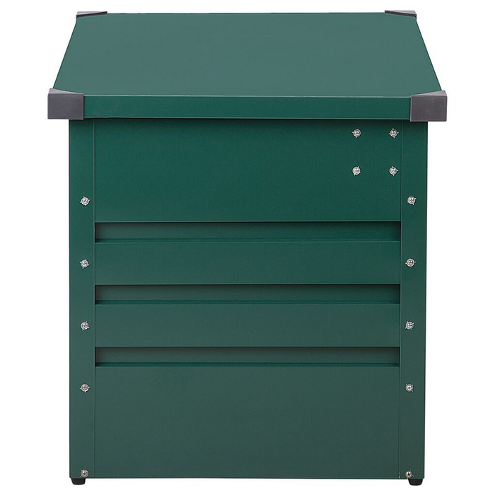 Beliani - CEBROSA S - Kussenbox - Groen - Staal