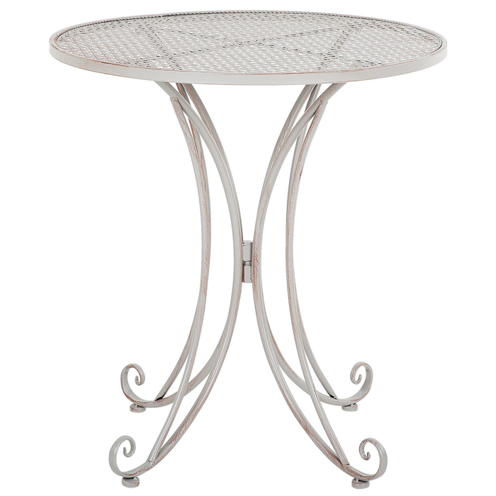 Beliani - CILENTO - Bistroset voor 2 - Grijs - IJzer