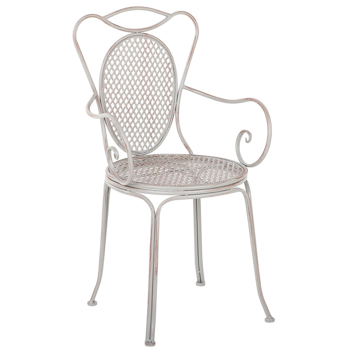 Beliani - CILENTO - Bistroset voor 2 - Grijs - IJzer