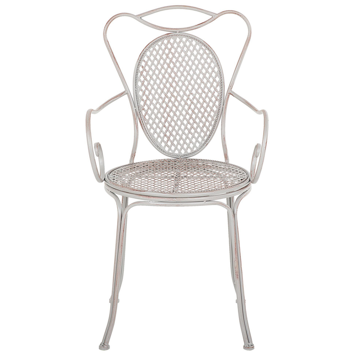 Beliani - CILENTO - Bistroset voor 2 - Grijs - IJzer