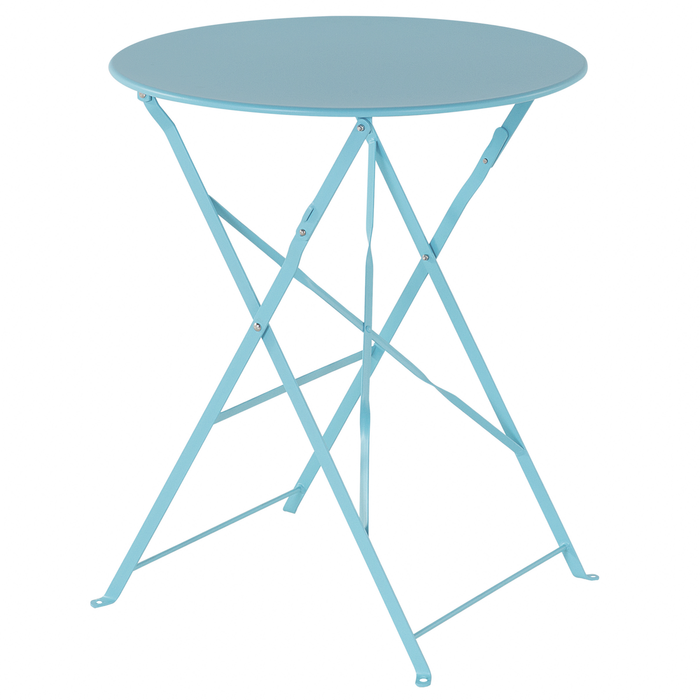 Beliani - FIORI - Bistroset voor 2 - Blauw - Staal