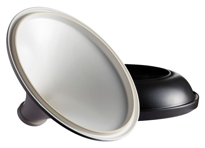 Emile Henry Tajine Delight - Zwart | Wit - Geschikt voor inductie - ø 33.5 cm | 4 liter