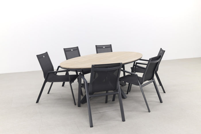 Taste Belmond | GI Edison 220x115 cm. - ovale tuinset