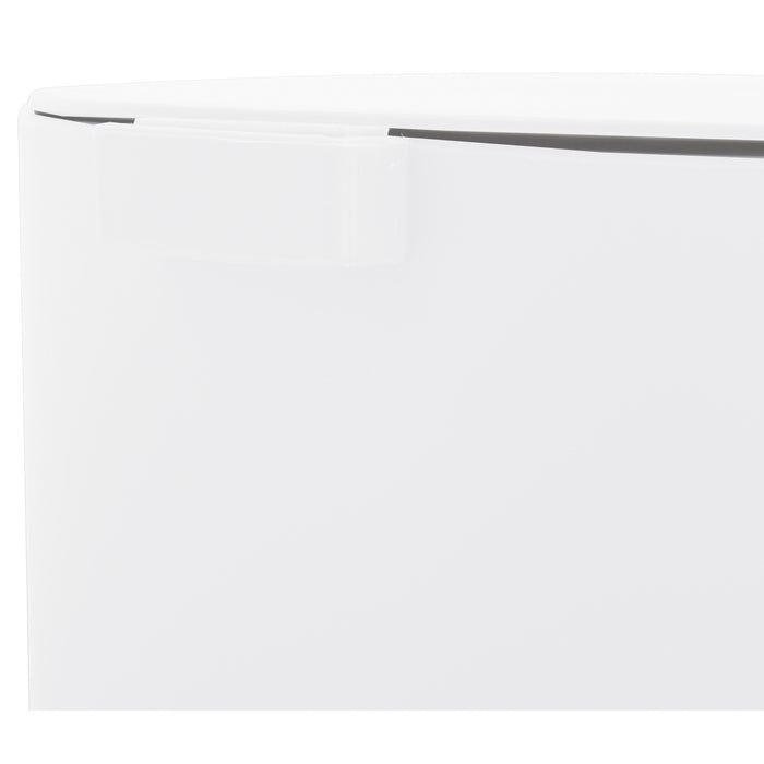 MSV badkamer|toilet pedaalemmer - wit - 3L - 15 x 27 cm