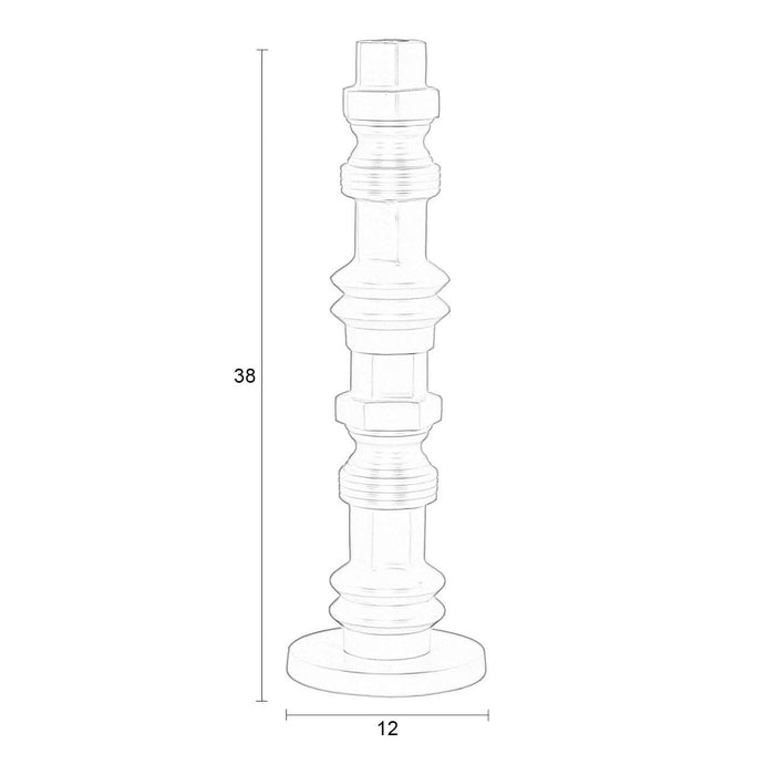 Zuiver Totem Kandelaar - M - Zwart