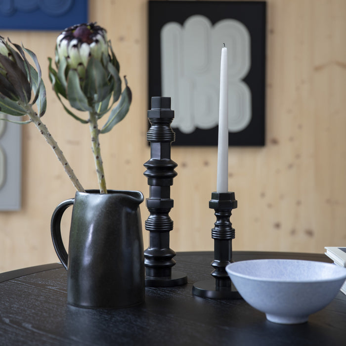 Zuiver Totem Kandelaar - S - Zwart