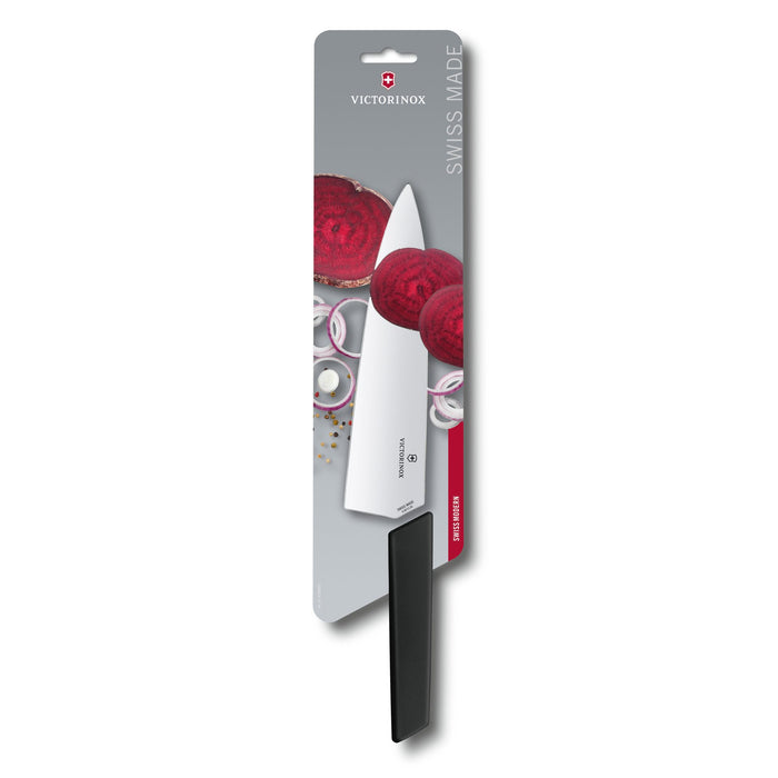 Victorinox Swiss Modern Koksmes - 20cm - RVS|PP Kunststof - Zwart