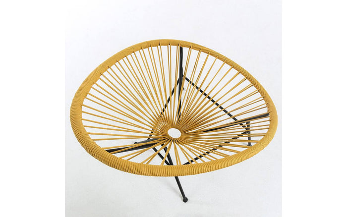 Kave Home - Fauteuil Samantha mostergeel