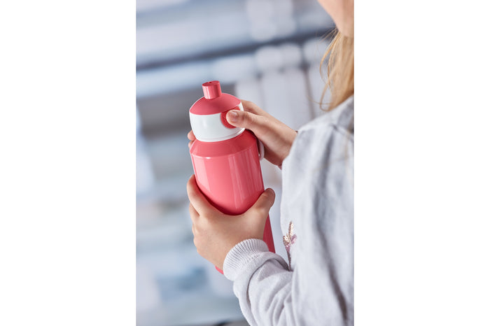 Drinkfles pop-up Campus 400 ml - blauw