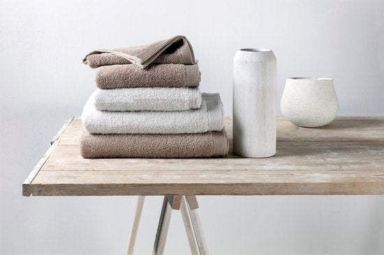 Casilin Como Handdoek set - Badlaken (set|5) Wit - Set van 5 stuks