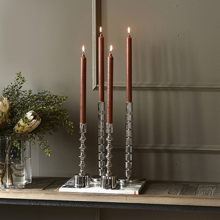 Riviera Maison Dinerkaarsen, Rood - ECO - 8 stuks