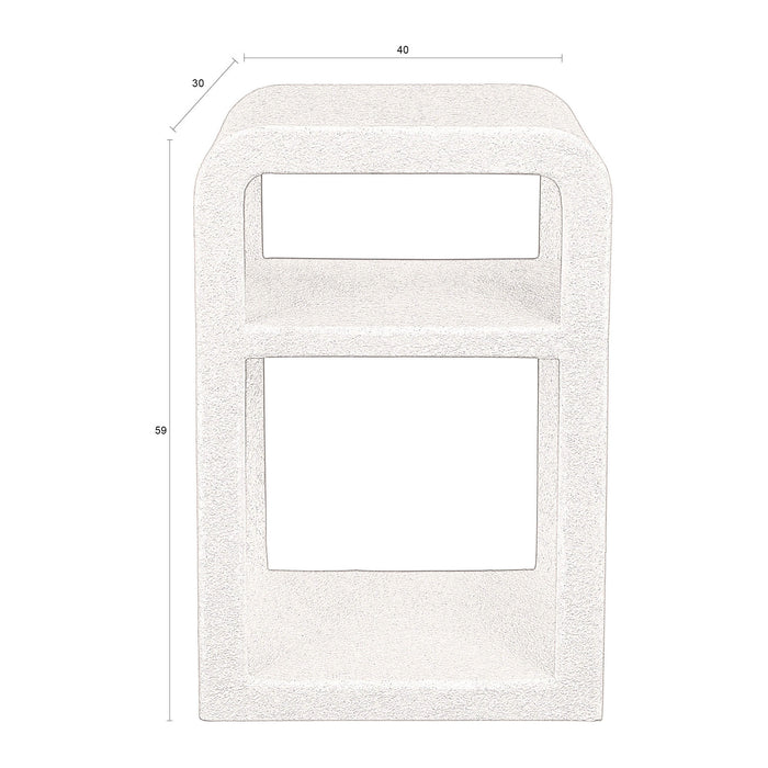 Dutchbone Veda Bijzettafel - 40 x 30 cm