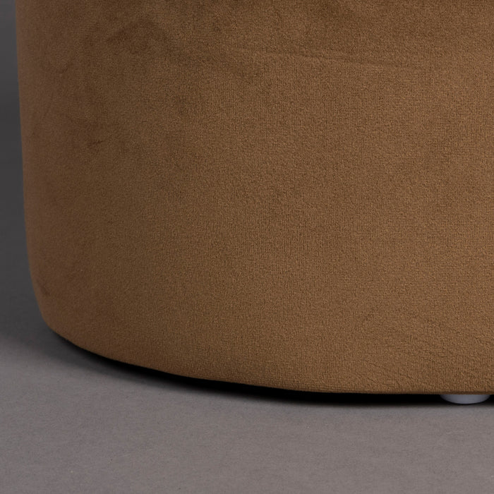 Dutchbone Aditi Bankje - B 93 cm - Cognac