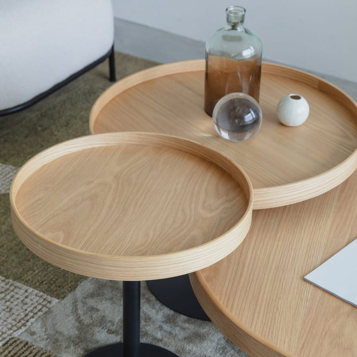 by fonQ Tray Bijzettafel L - Naturel