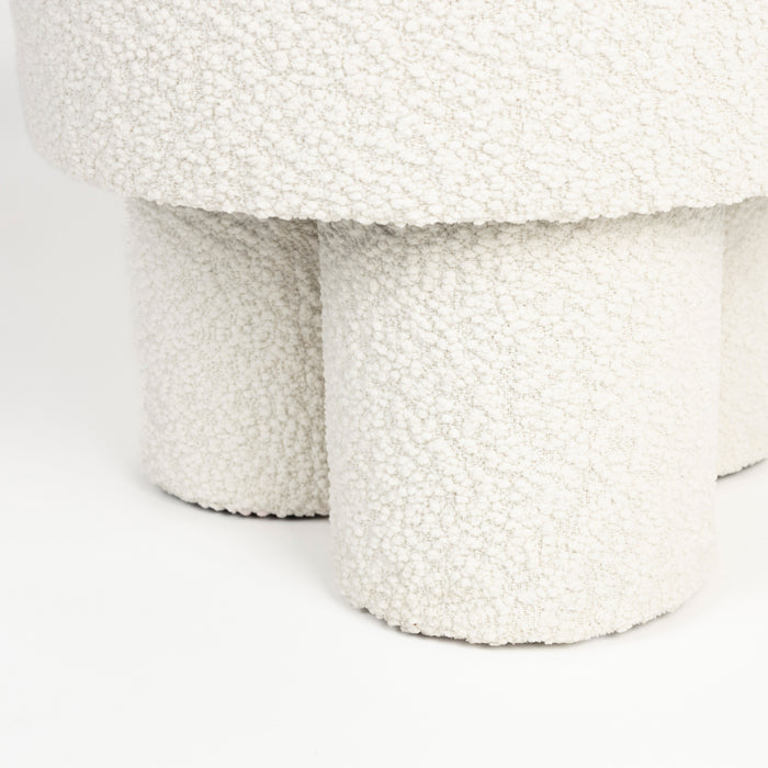 by fonQ Arc Poef Ø 40 cm - Crème