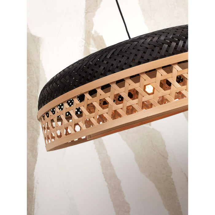 GOOD&MOJO Hanglamp Ubud - Zwart|Bamboe - Ø60cm
