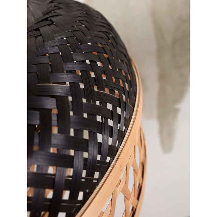 GOOD&MOJO Hanglamp Ubud - Zwart|Bamboe - Ø60cm