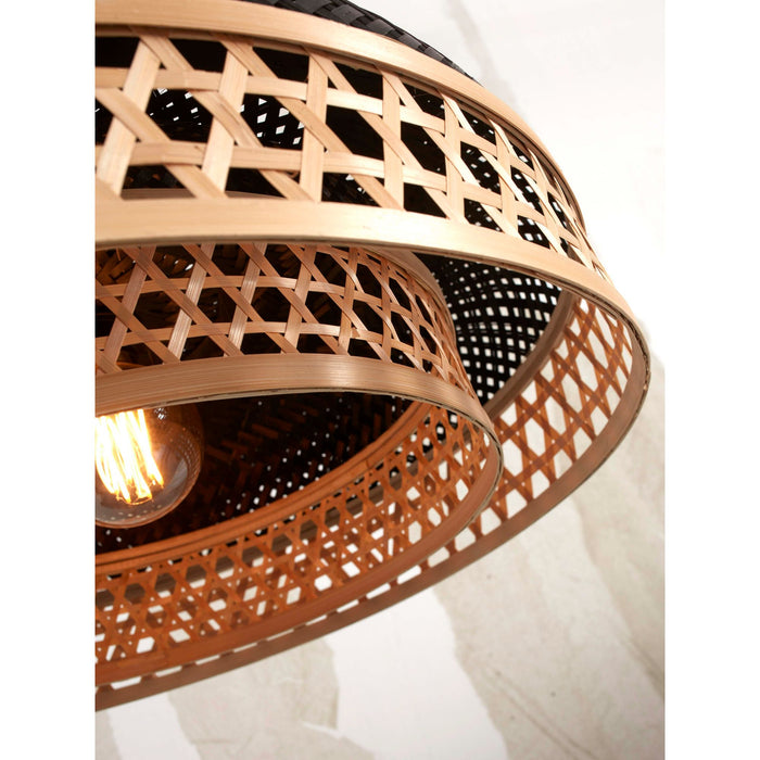 GOOD&MOJO Hanglamp Ubud - Zwart|Bamboe - Ø60cm