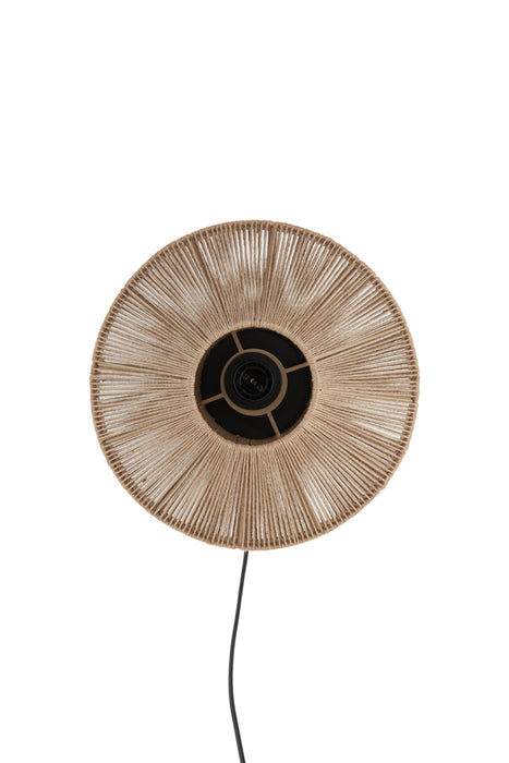 Light & Living - Wandlamp LYRA - Ø31x31cm - Bruin