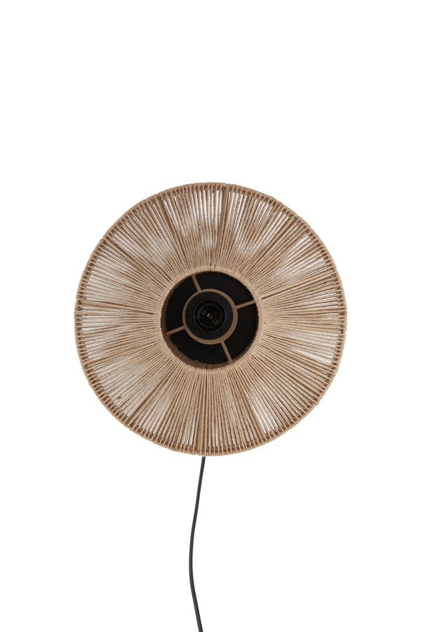 Light & Living - Wandlamp LYRA - Ø31x31cm - Bruin