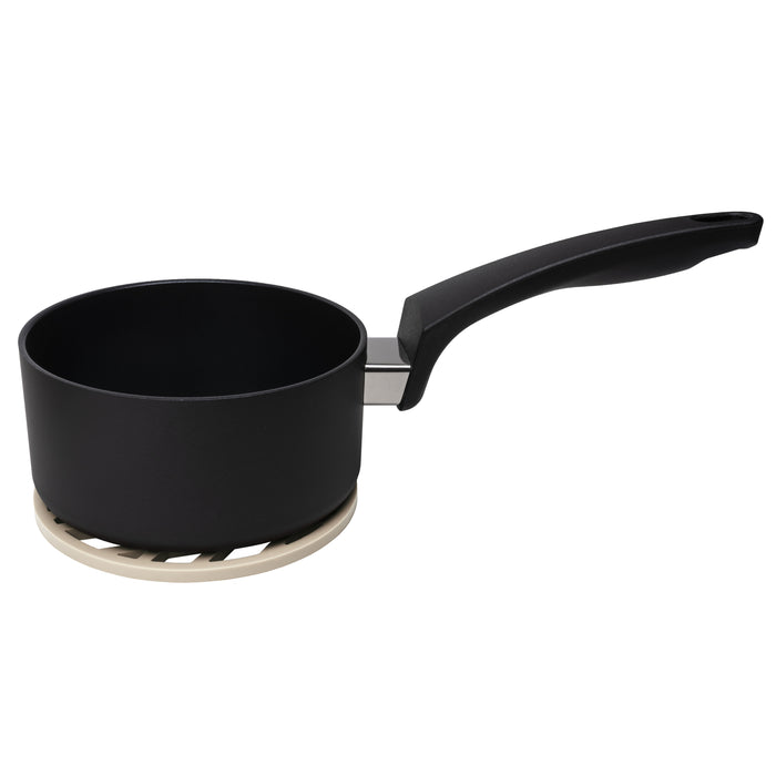 Krumble Pannenonderzetter met pijlen patroon - Beige - Set van 3