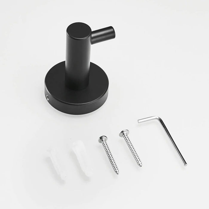 QUVIO Handdoekhouder - Staal - Set van 4