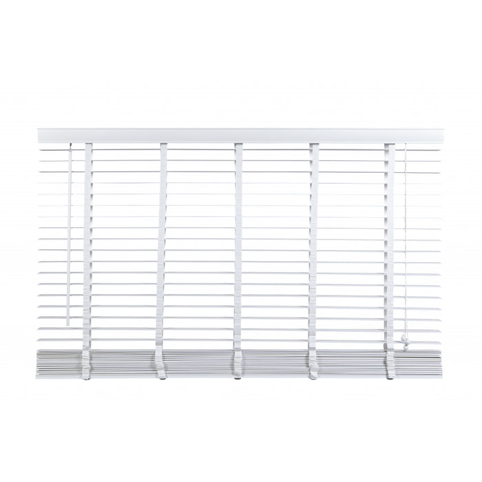 Jaloezie Hout Wit - Hout - 160x210x5cm (BxHxD)