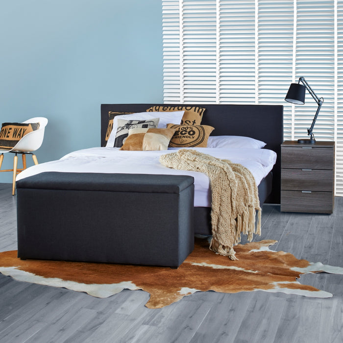 Jaloezie Hout Wit - Hout - 140x180x5cm (BxHxD)