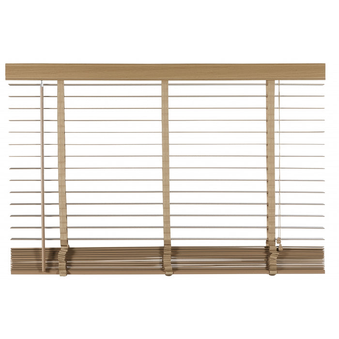 Jaloezie Hout - Hout - Naturel - Hout