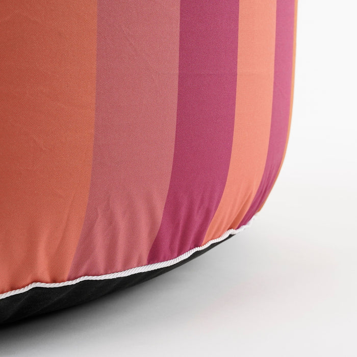 Mica Decorations Novia Opblaasbare Poef - H37 x Ø80 cm - Paars