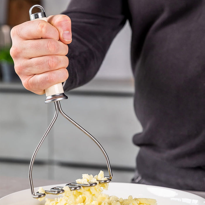 Pureestamper - Almond Cream - Hittebestendig - KitchenAid