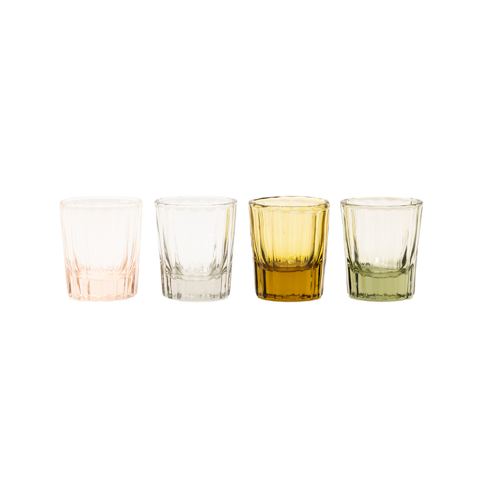 Brût Homeware, Set van 6, Espresso Glas 7 CL, helder