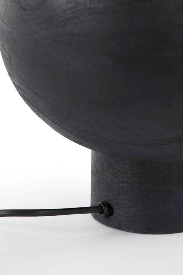 Light & Living Light&living Lampvoet Ø23x42 cm BARUMI hout mat zwart